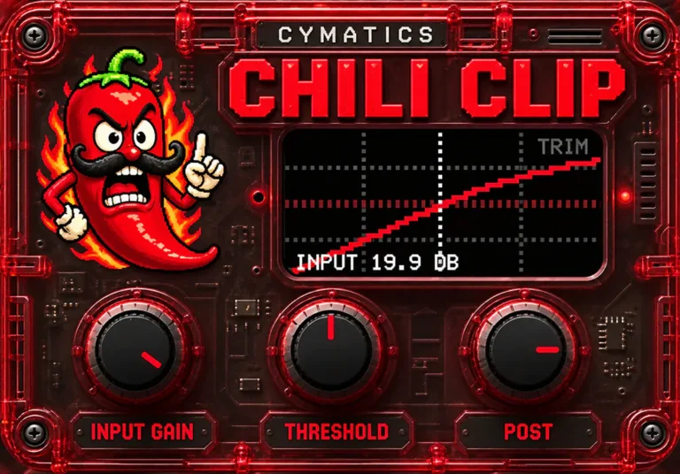 Cymatics – Chili Clipper v1.0.0 VST3, AU x64 [Win, Mac]
